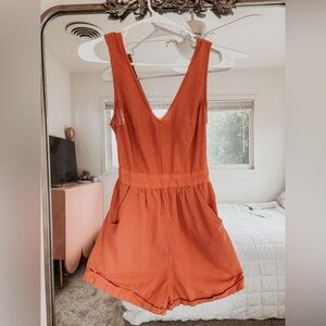 American Eagle terracotta romper